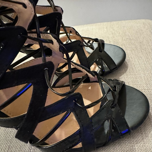 NEW “Prabal Gurung for Target” black women’s strapped heels size 8 (no box) - Picture 6 of 16